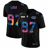 Nike 49ers 97 Nick Bosa Black Vapor Untouchable Fashion Limited Jersey yhua,baseball caps,new era cap wholesale,wholesale hats